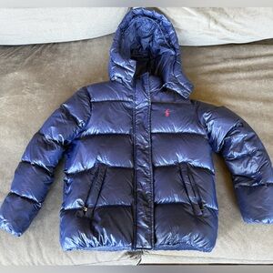 Polo by Ralph Lauren Kids Dark Blue Puffer Coat